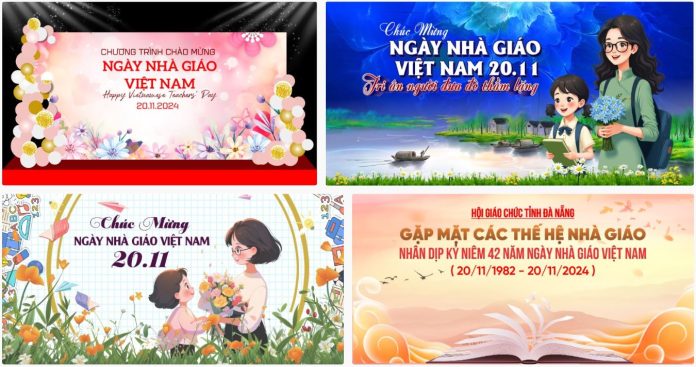 4+ Phông nền ngày 20-11