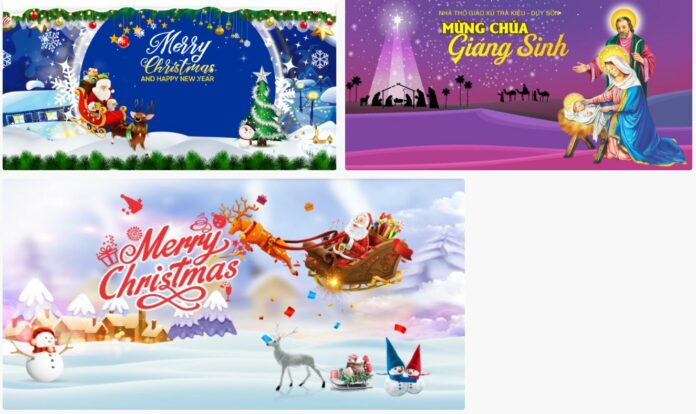 3+ Phông nền giáng sinh noel