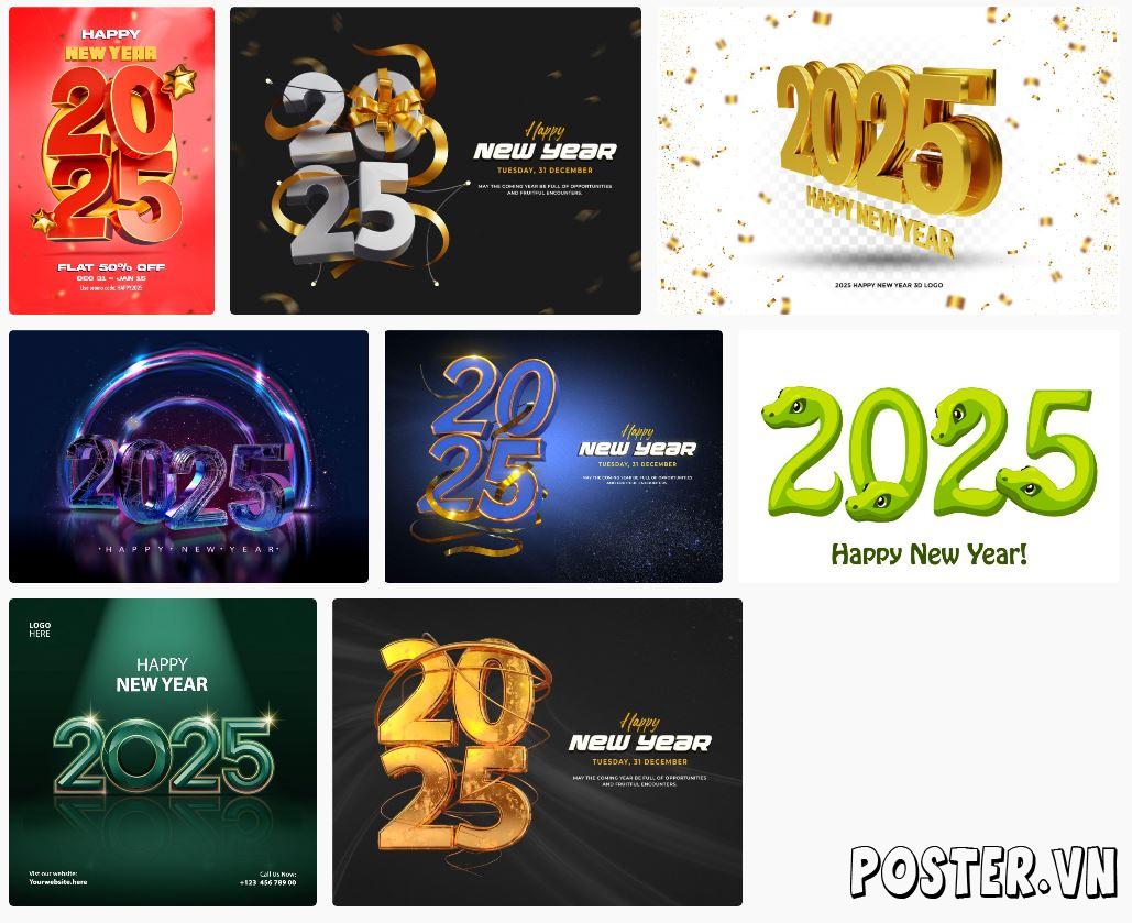 8+ Bộ số 2025 – Photoshop