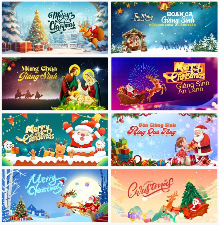 8+ Phông nền giáng sinh noel