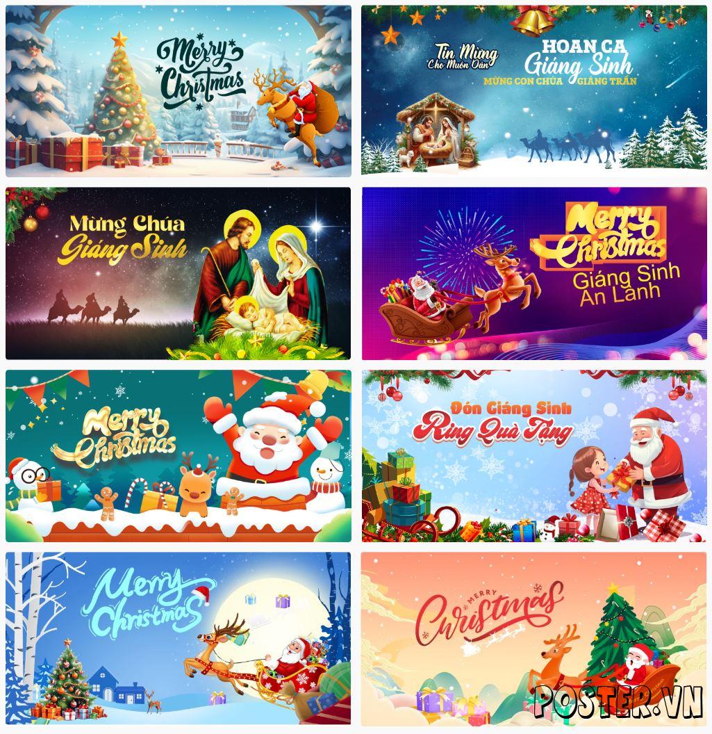 8+ Phông nền giáng sinh noel