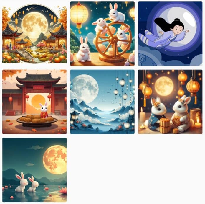 Hình ảnh trăng rằm