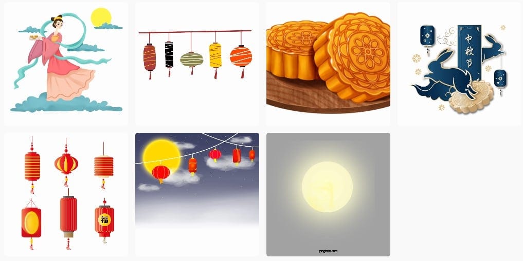 Họa Tiết Trung Thu: 10+ Bộ Vector Cực Đẹp Dành Cho Thiết Kế 3 Họa tiết trung thu