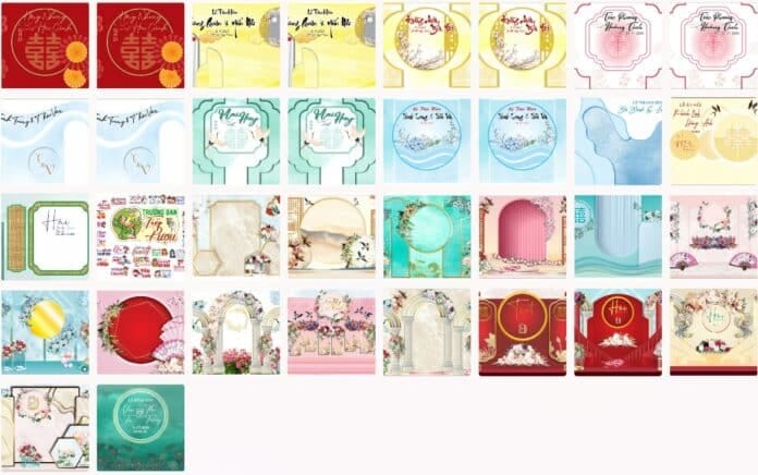 Phông Nền Cưới