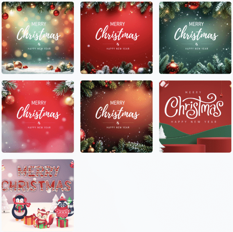 7+ Mẫu Background Giáng Sinh Đẹp