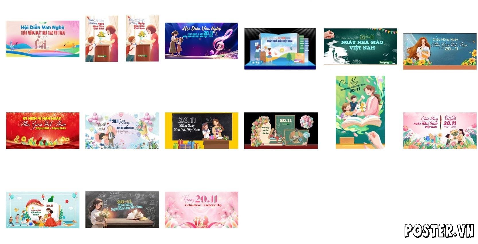 Backdrop Ngày Nhà Giáo Việt Nam: 10+ Mẫu Đẹp, Chuyên Nghiệp Tri Ân Nhà Giáo 2025 1 Backdrop Ngày Nhà Giáo Việt Nam