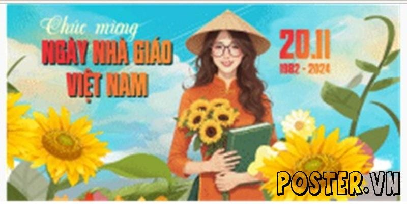 Mẫu Backdrop 20-11: 17+ Mẫu Đẹp, Sáng Tạo & Chuyên Nghiệp 2025 4 Backdrop 20-11
