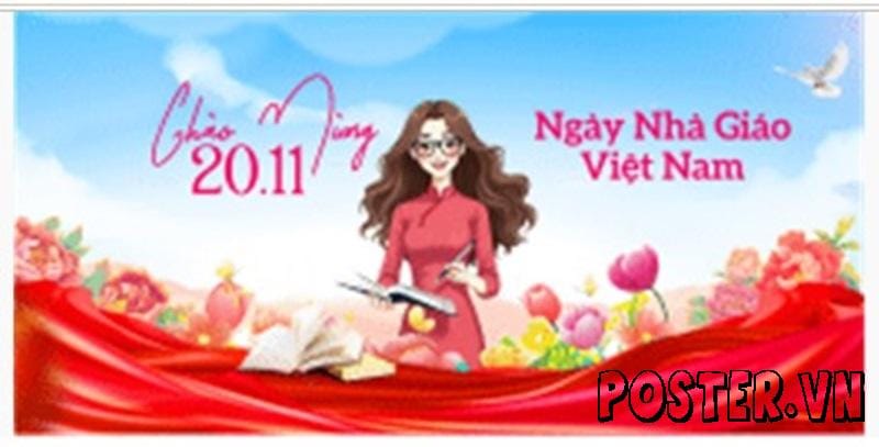 Mẫu Backdrop 20-11: 17+ Mẫu Đẹp, Sáng Tạo & Chuyên Nghiệp 2025 5 Backdrop 20-11