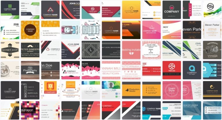 Mẫu Card Visit File Corel