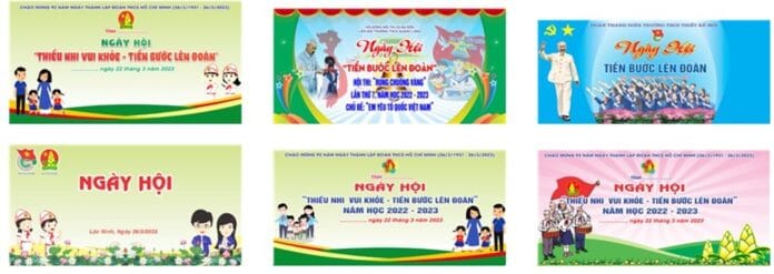 Phông Nền Kỉ Niệm Thành Lập Đoàn