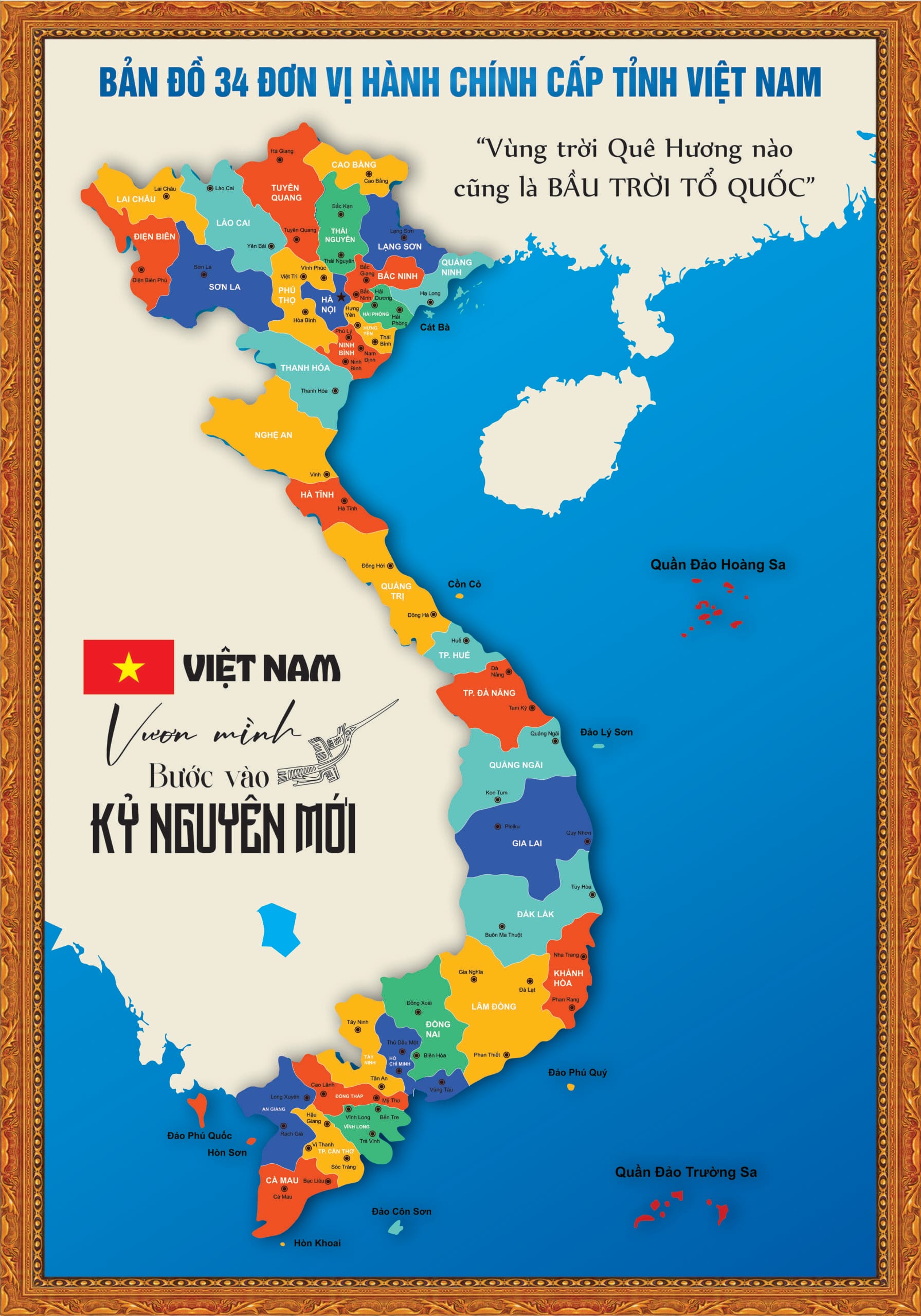 BẢN ĐỒ VIỆT NAM