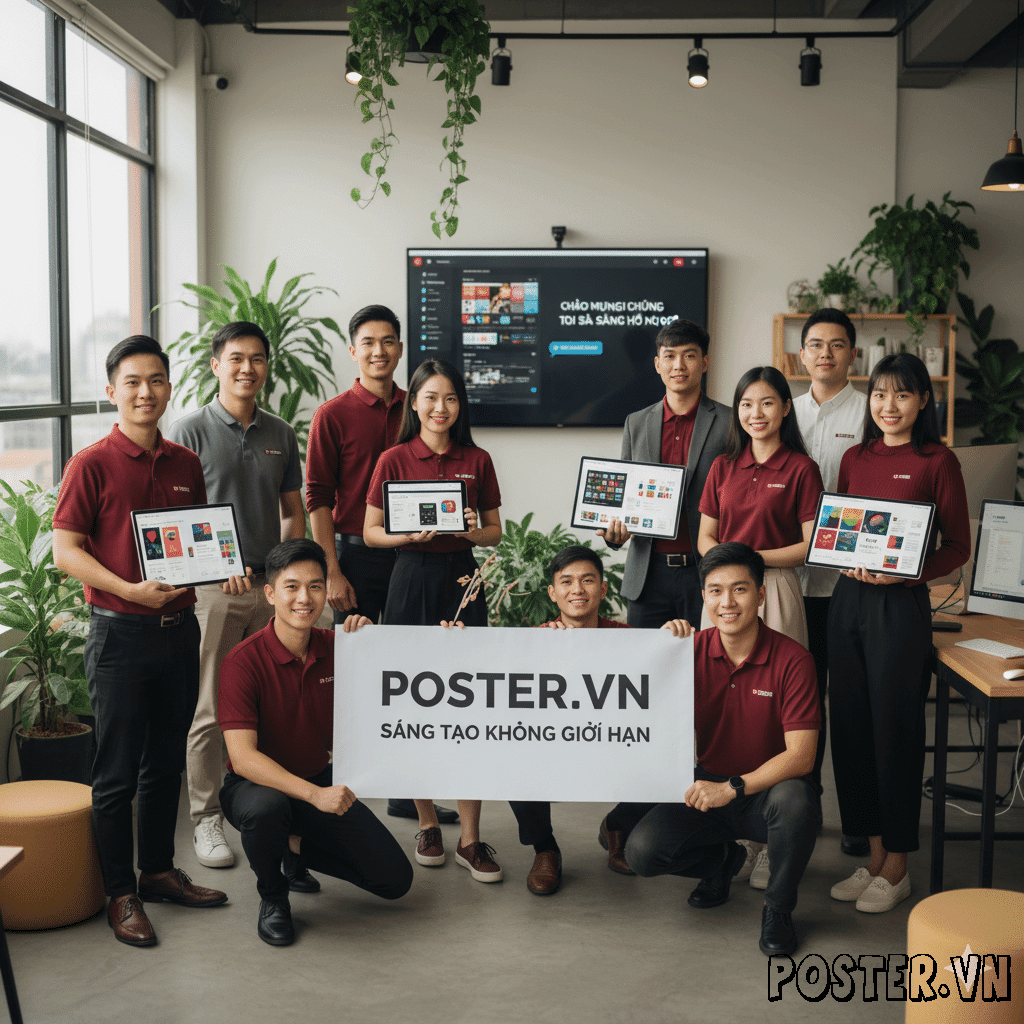 đội ngũ poster.vn