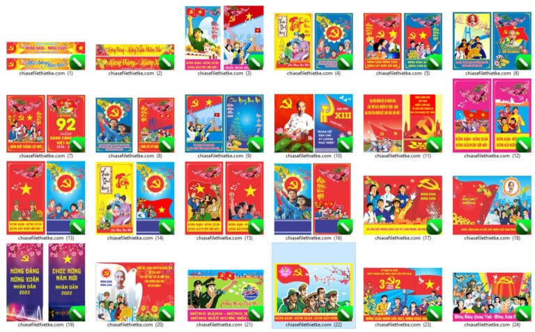 banner áp phích cổ động mừng đảng