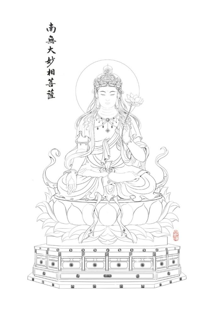 Tranh Phật chất lượng cao in ấn