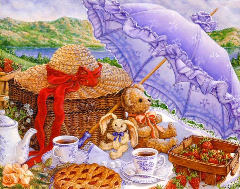 Ảnh concept dã ngoại mùa hè