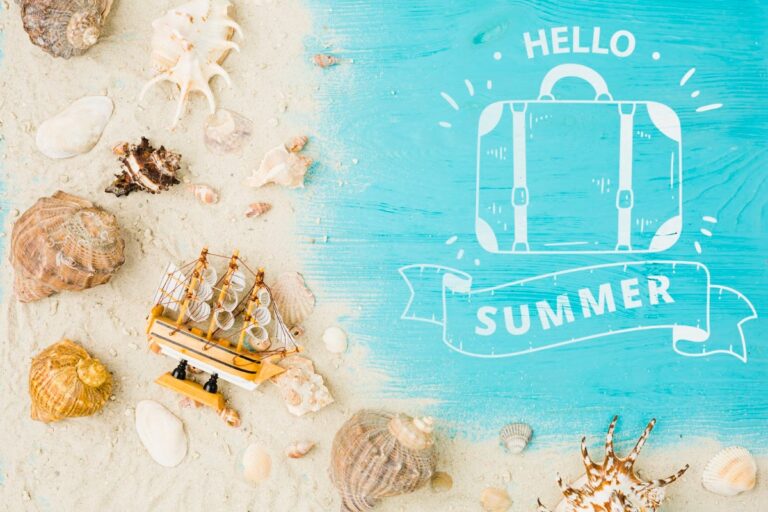 Ảnh Concept Hello Summer Vector
