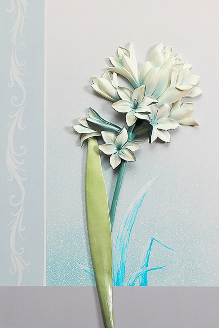 Ảnh hoa huệ trắng 3D đẹp