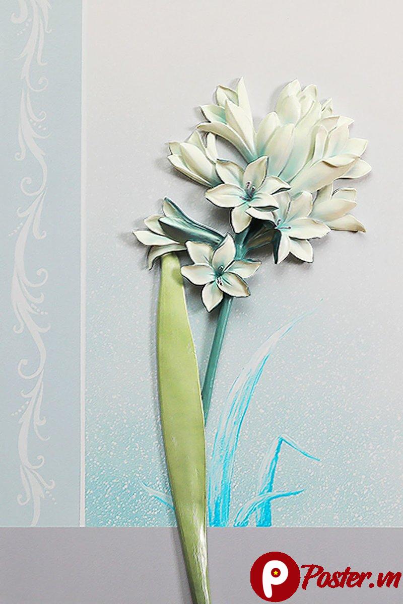 Ảnh hoa huệ trắng 3D đẹp