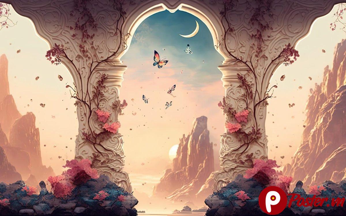 Ảnh nền cổ tích huyền ảo