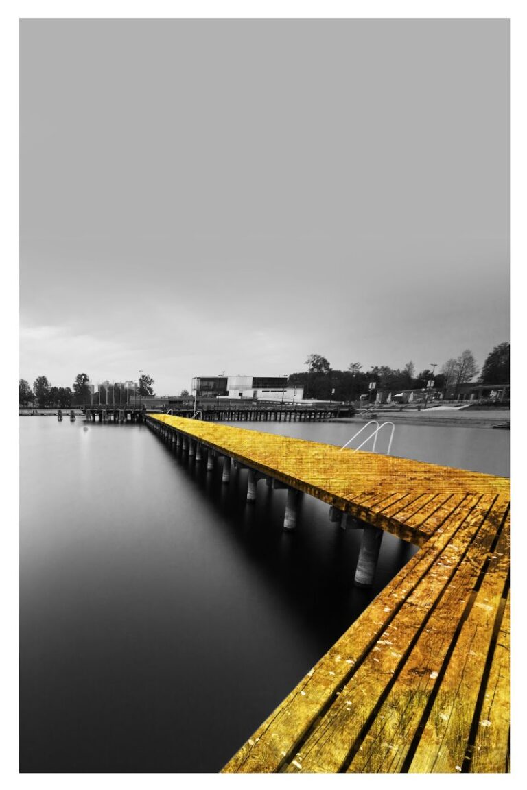 Ảnh Phong Cảnh Cầu Cảng Độc Đáo