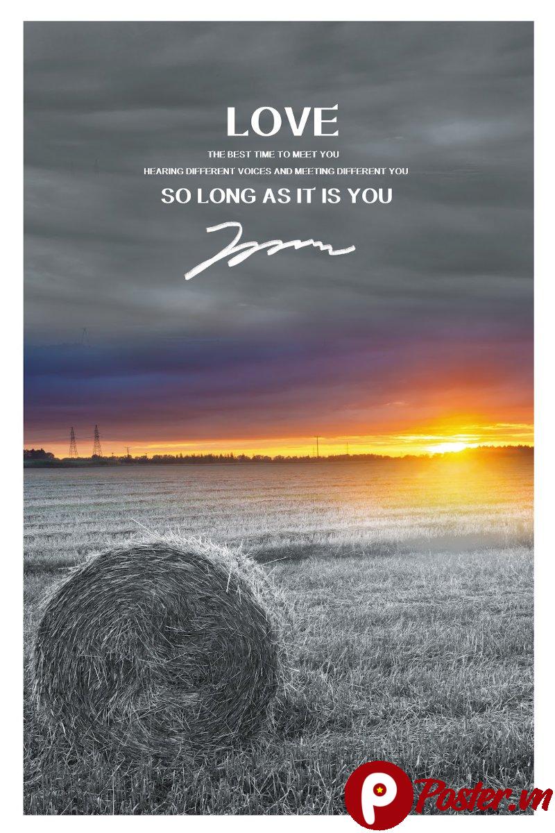 Ảnh phong cảnh tình yêu hoàng hôn