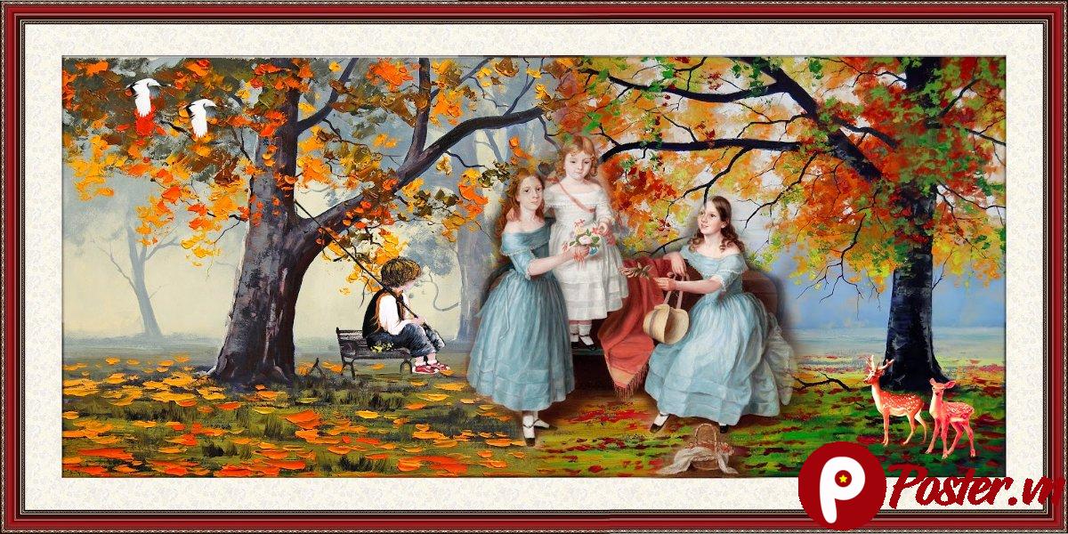 Ảnh phong cảnh mùa thu lãng mạn