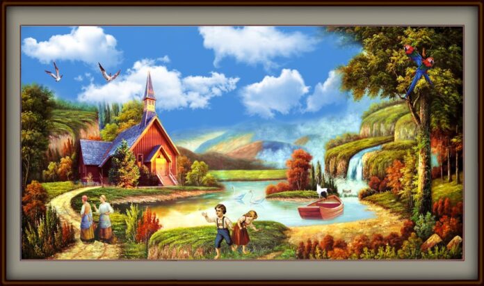 Ảnh phong cảnh nhà thờ