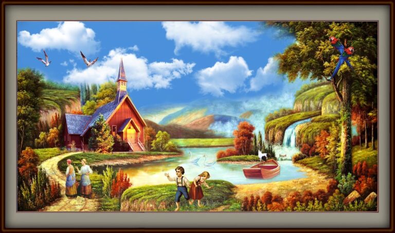 Ảnh phong cảnh nhà thờ