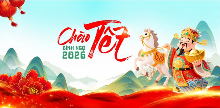 Backdrop Tết Đinh Ngọ 2026