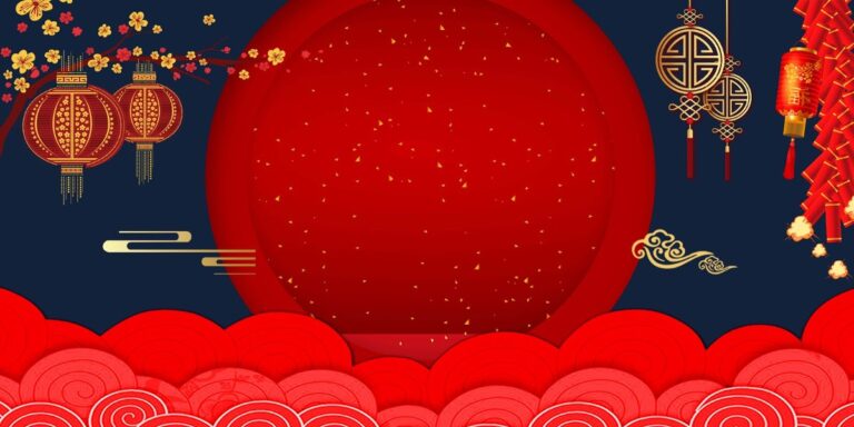 Backdrop Tết 2025 Vector