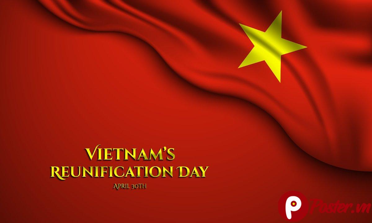 Background 30/4 Vector Cờ Đỏ Sao Vàng