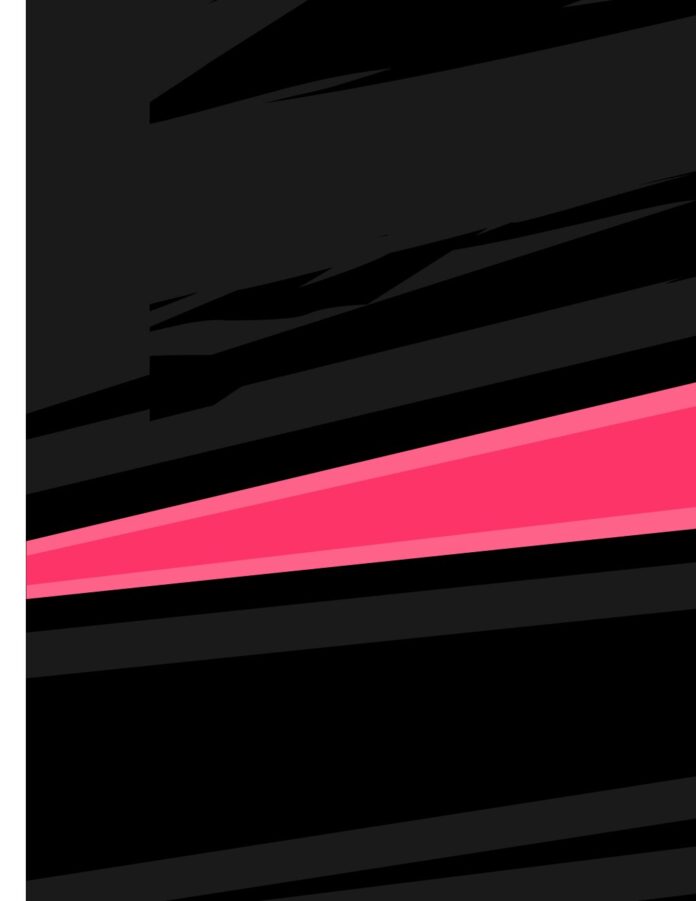 Background Abstract Vector hiện đại tông đen hồng cực chất