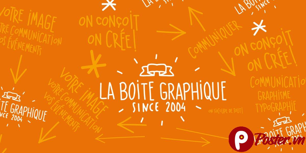 Background Cam Chữ Trắng Vector