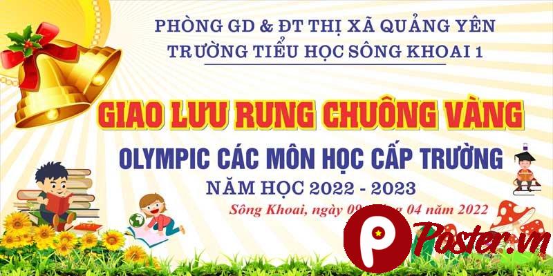 Background đại hội trường học