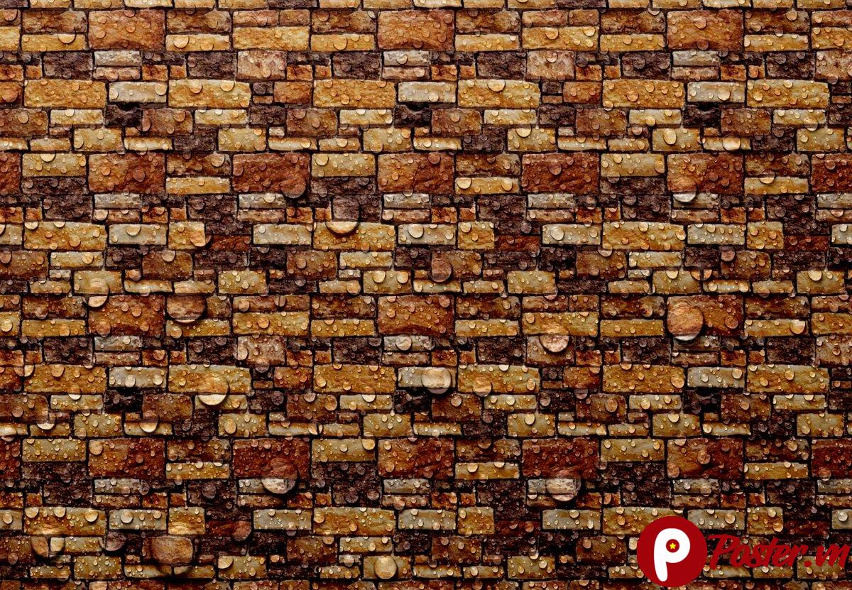 Background gạch ốp tường 3D