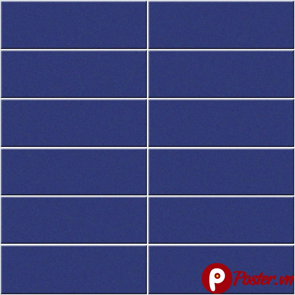 Background gạch ốp tường xanh lam đậm tối giản với đường ron trắng sắc nét, bề mặt lì và hiệu ứng hạt nhỏ, tạo vẻ đẹp hiện đại và sang trọng.