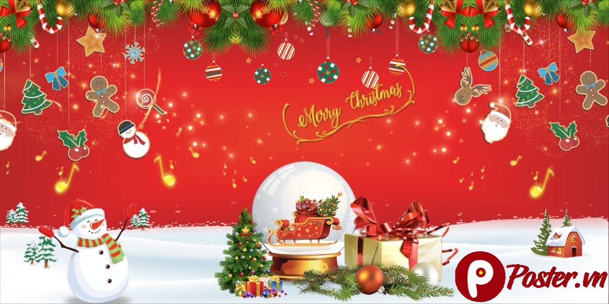 Background Giáng Sinh đỏ vector