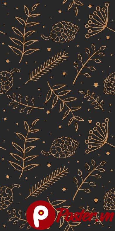 Background Giáng Sinh đơn giản