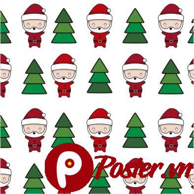 Background Giáng Sinh hoạt hình