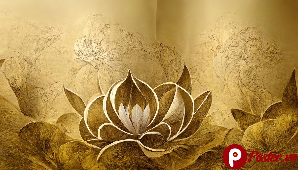 Background gradient vàng kim sang trọng