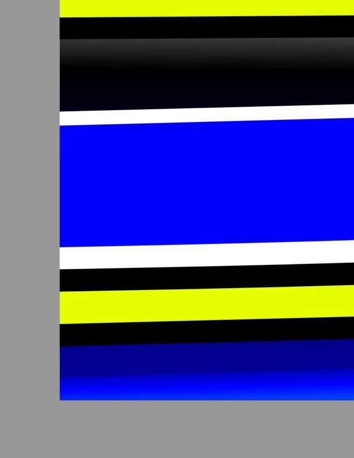 Background hình học trừu tượng tối giản định dạng EPS với các dải màu xanh vàng hiện đại