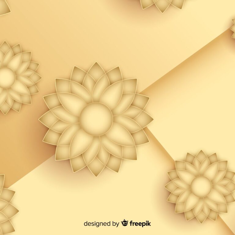 Background hoa văn vàng sang trọng