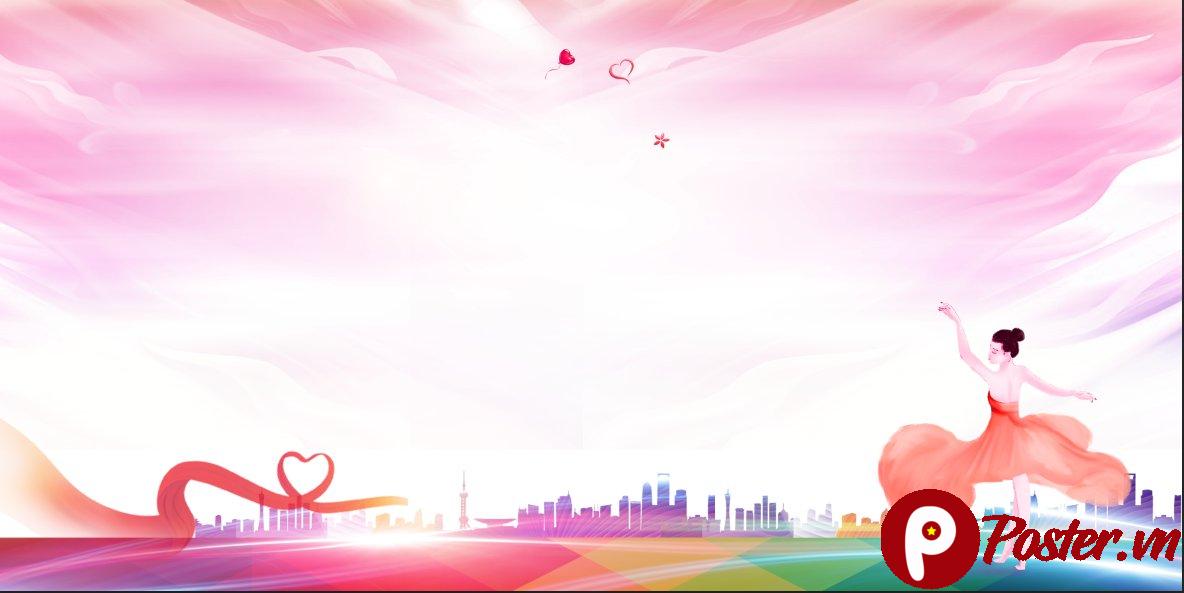 Background Hồng Lãng Mạn