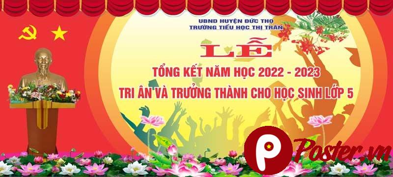 Background lễ bế giảng - Chi tiết 4