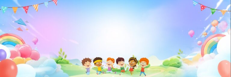 Background mầm non đáng yêu