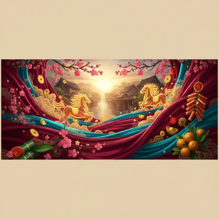 Bộ sưu tập background Tết 2026 Full HD với hoa đào, hoa mai, câu đối đỏ và các biểu tượng truyền thống, hiện đại của năm Bính Ngọ, phù hợp cho mọi thiết kế và mục đích sử dụng.