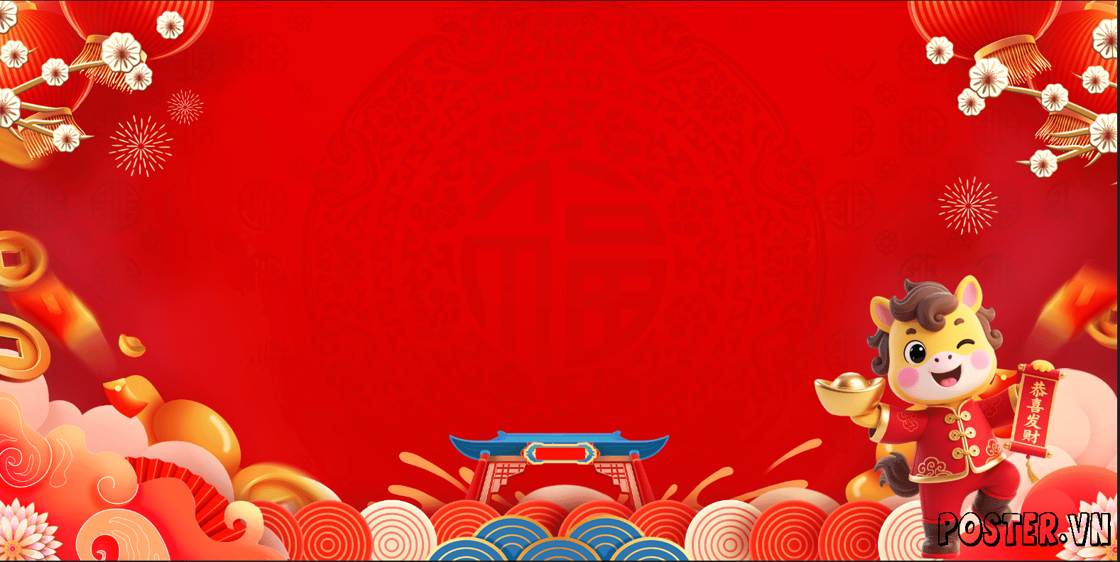 100+ Mẫu Background Tết 2026 Full HD Đẹp Nhất - phông nền tết bính ngọ - 8