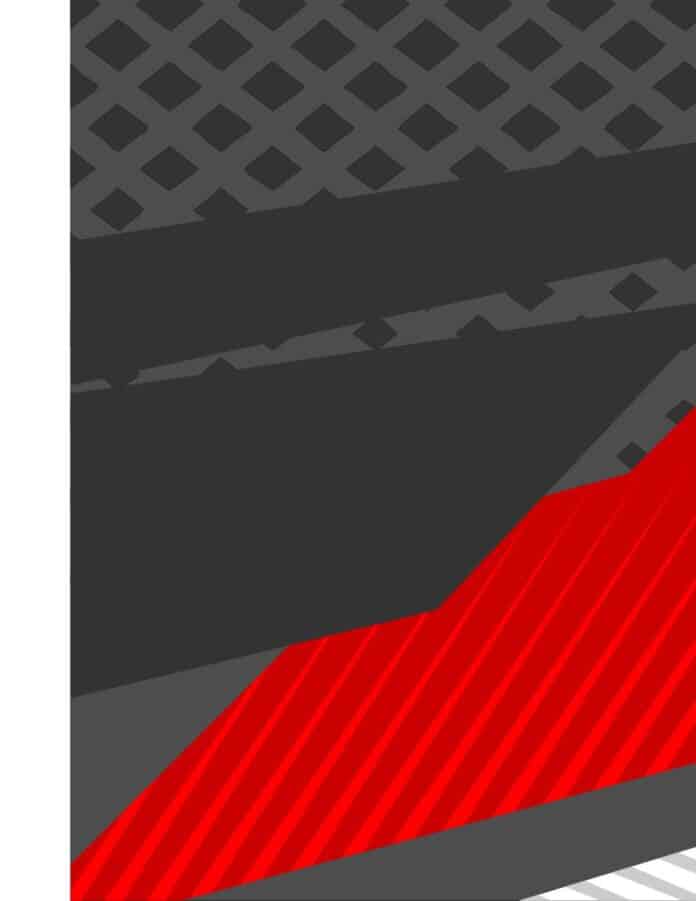 Mẫu Background thể thao Vector 191.eps tông màu đỏ đen hiện đại