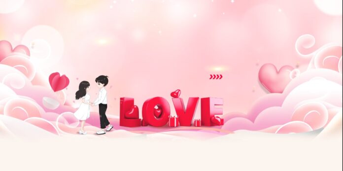 Background tình yêu lãng mạn