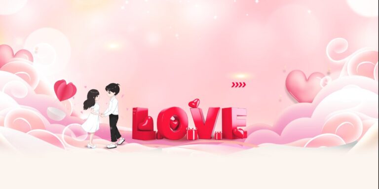 Background tình yêu lãng mạn